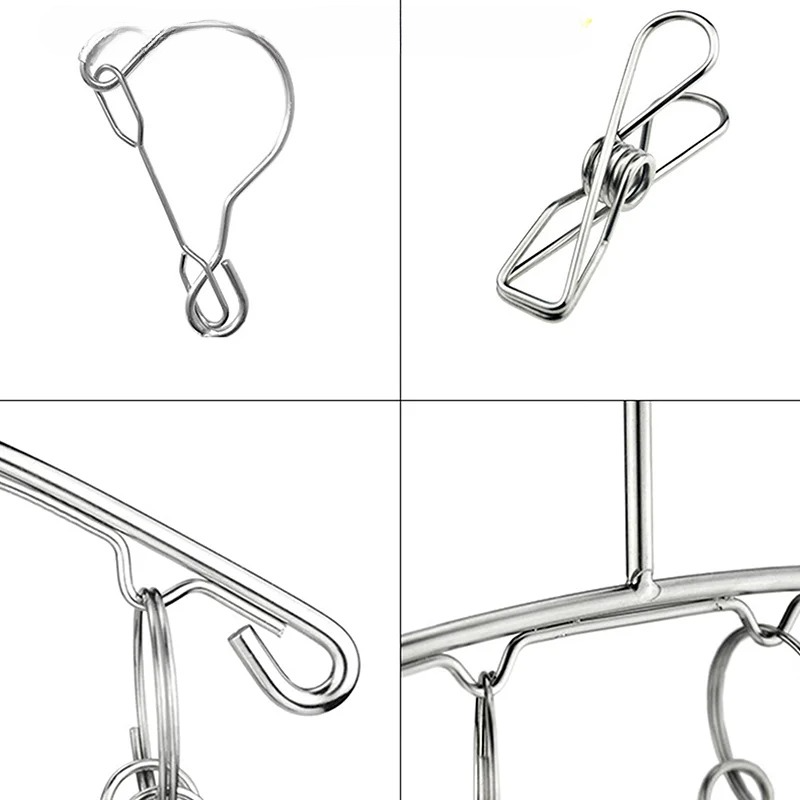 Windproof Clothing Rack Clips  - đánh giá và giá Sock Organizer Tray