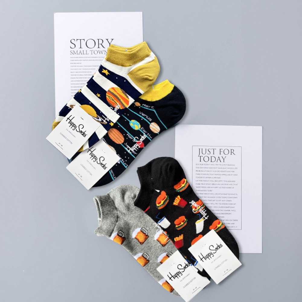 Happy Socks Men Ankle Socks 3  - đánh giá và giá Ankle Sock Low Cut