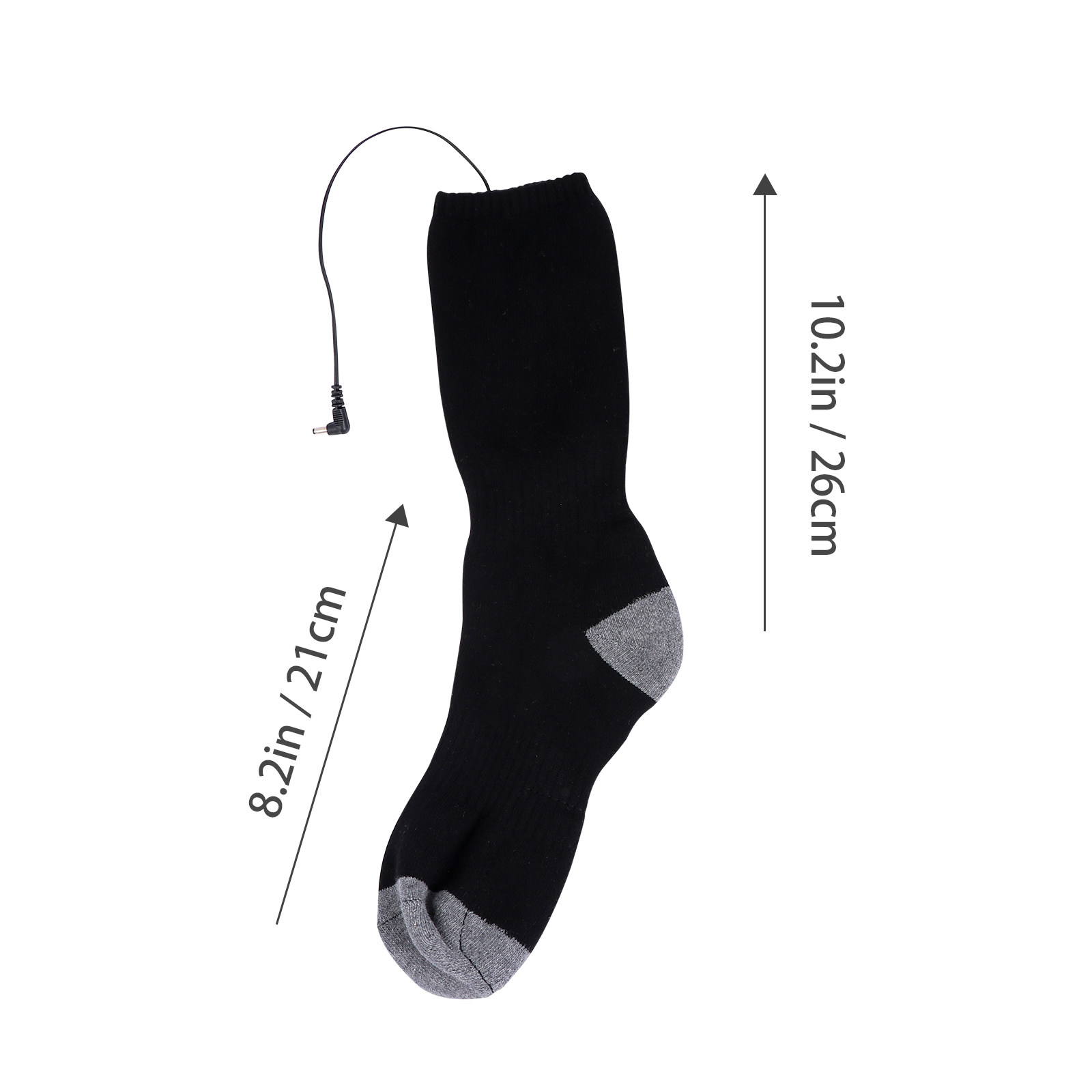 1Set Heated Socks Warm Feet El - đánh giá và giá Thermal Sock Winter
