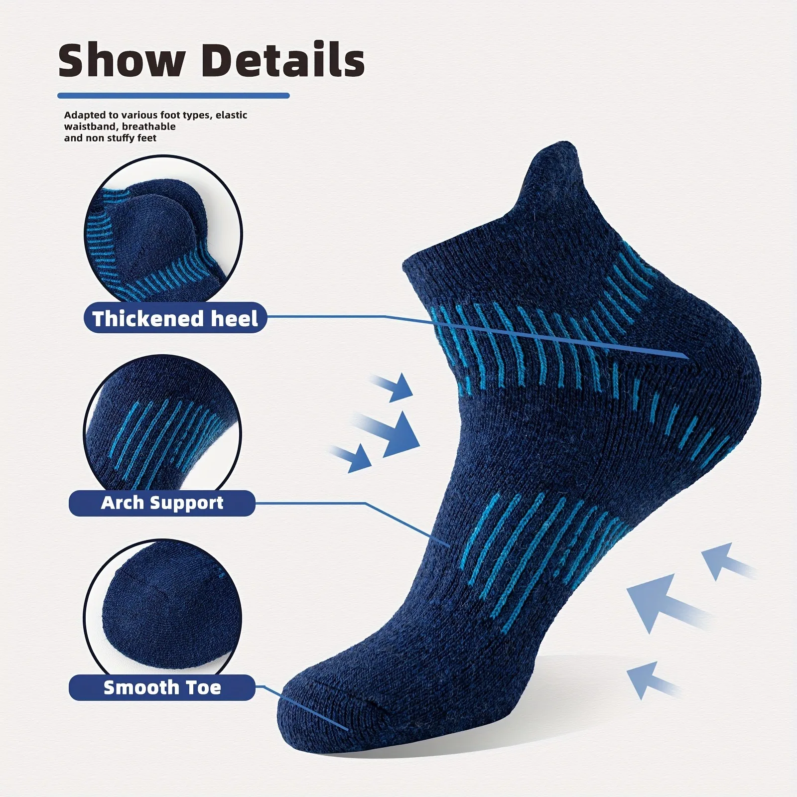 Men Merino Wool Ankle Hiking R - đánh giá và giá Wool Hiking Sock