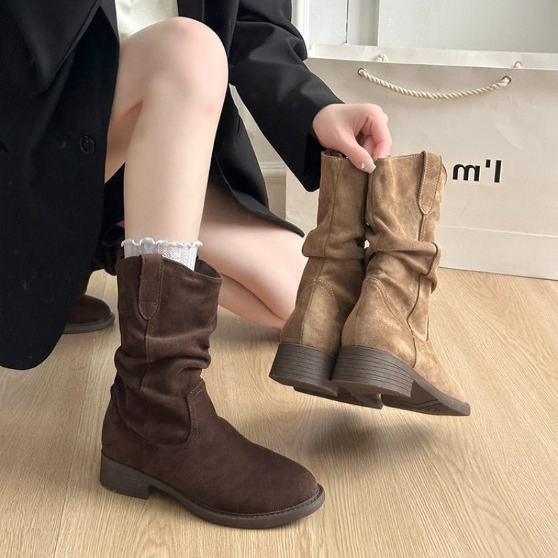 Women Slouchy Mid Calf Boots S - đánh giá và giá Boot Sock Slouchy