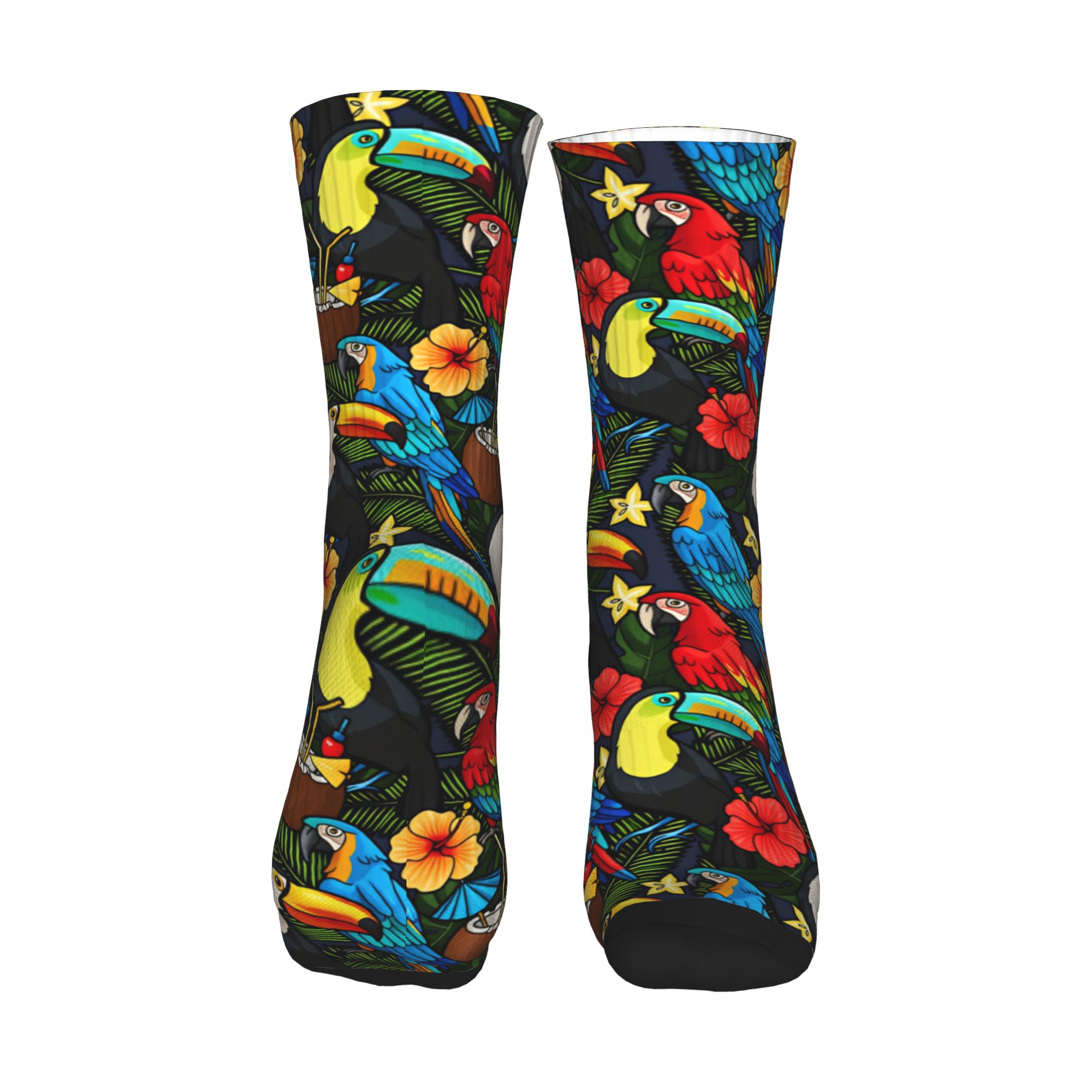 Tropical Macaw Toucan Fruit Fl - đánh giá và giá Dress Sock Men