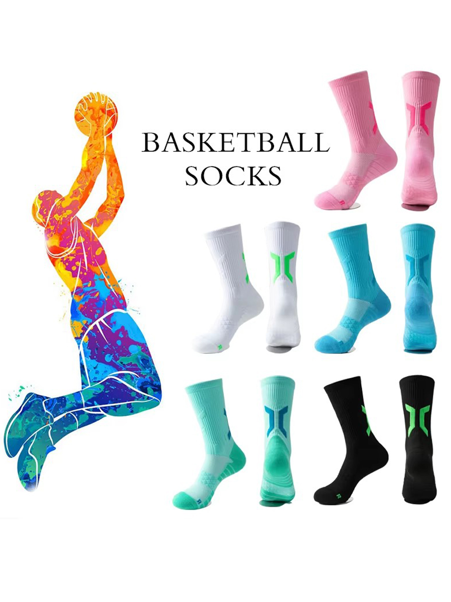 WRELS 1/2/3 Pairs Basketball S - đánh giá và giá Athletic Sock Cushion
